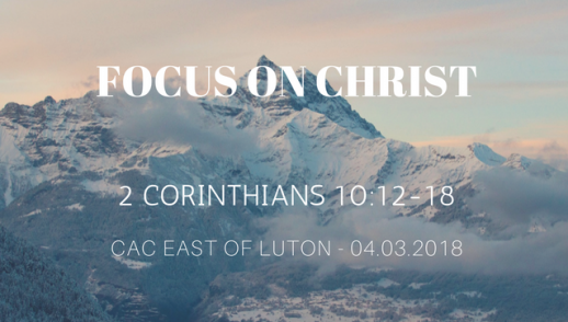 Focus on Christ
