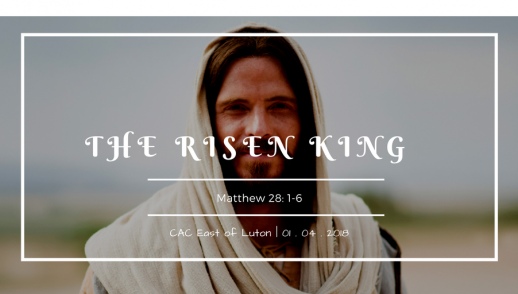 The risen King