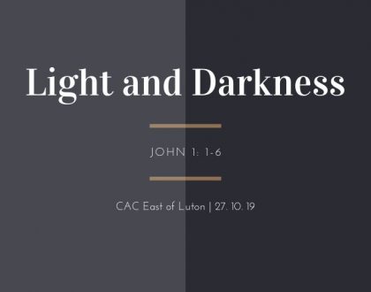 light and darkness