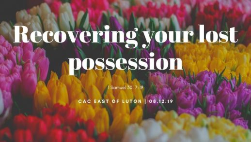 Recovering your lost possession