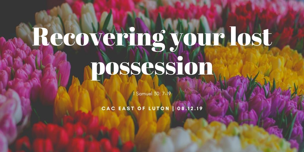 Recovering your lost possession
