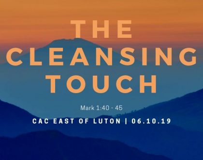 The cleansing touch