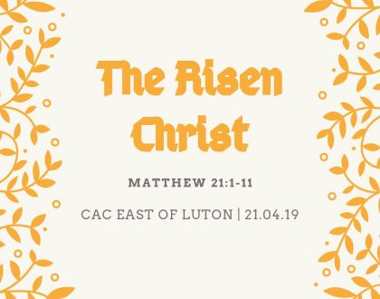 The risen Christ