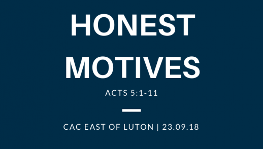 Honest motive