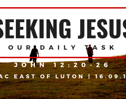 seeking jesus
