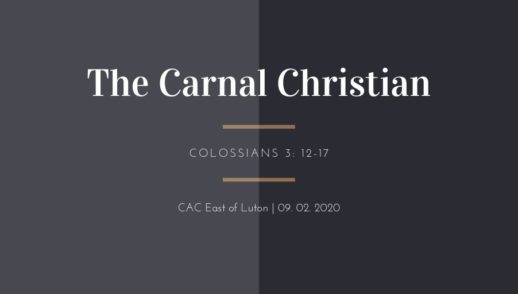 the carnal christian